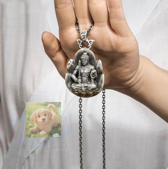 真言宗脇仏 純銀