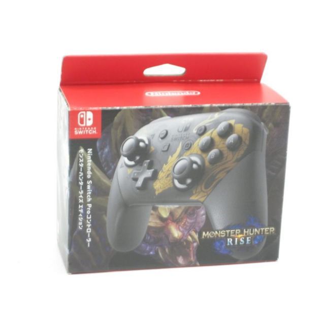 Nintendo Switch Proコントローラー モンスターハンターライズ