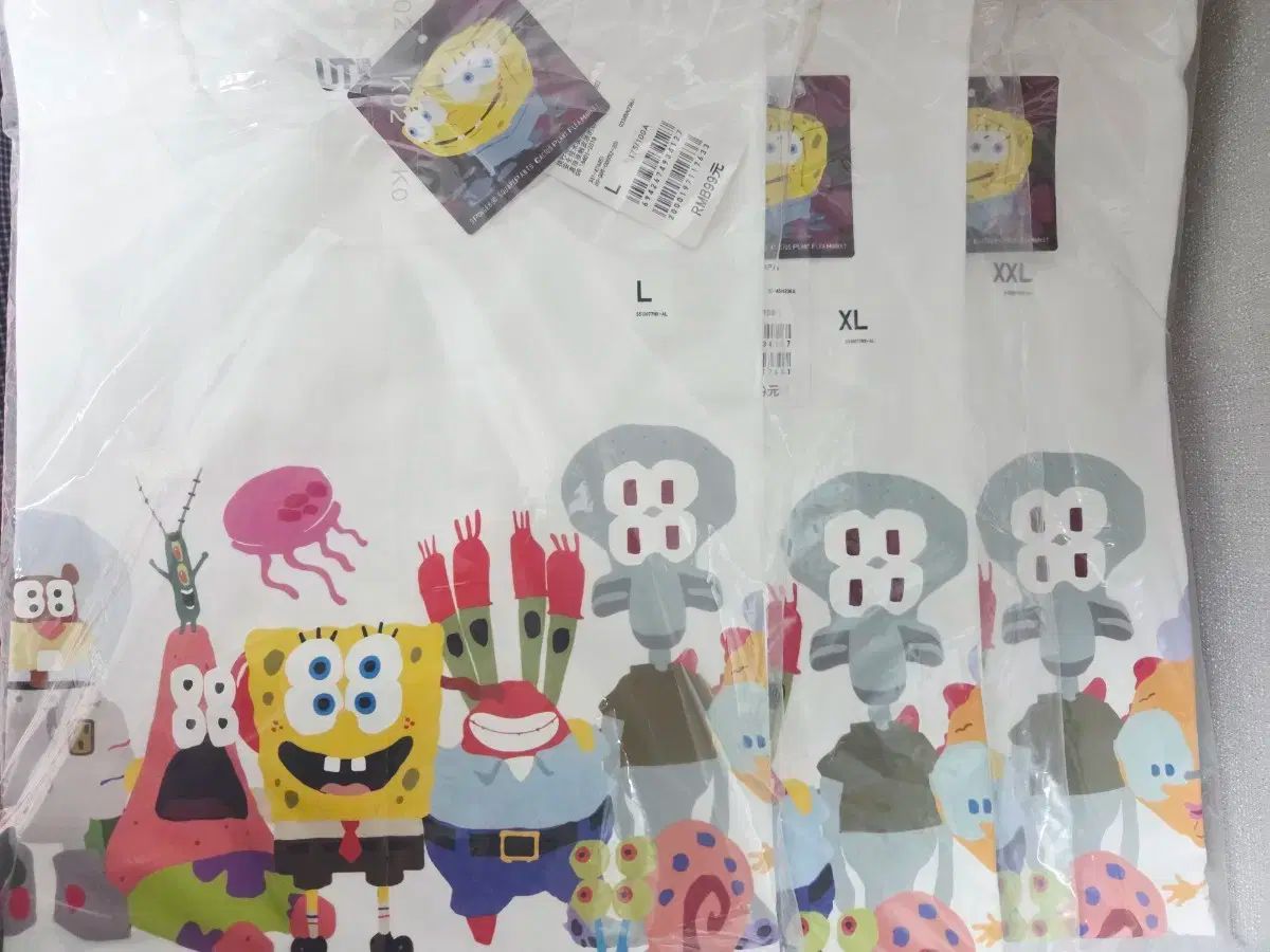 UNIQLO ユニクロ UT x CPFM スポンジボブ Tシャツ