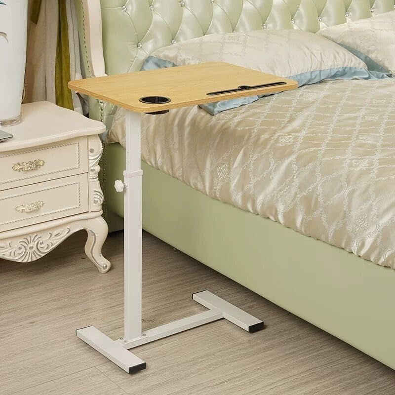 有名メーカーSIHOO◇ベッドサイドテーブル幅68奥行40キャスター付高さ