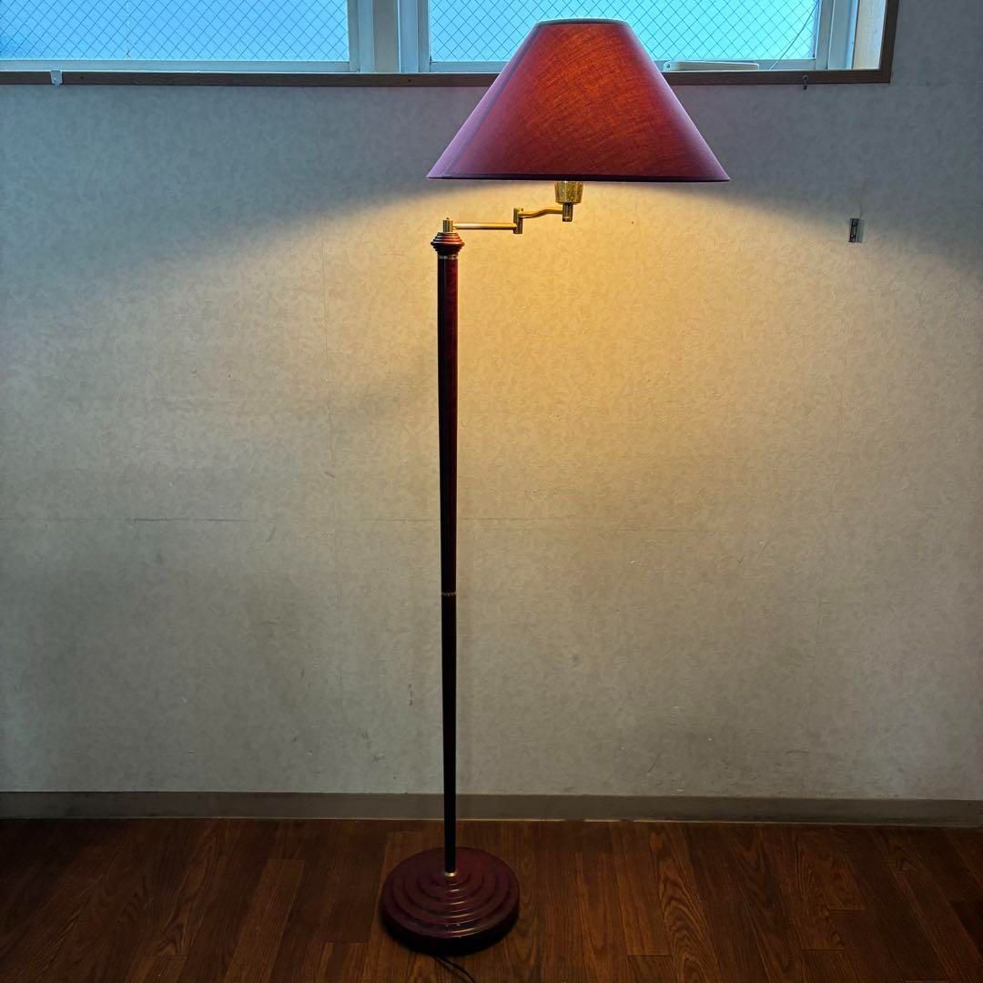 3段階調光 タッチランプ フロアスタンド タッチセンサー式 レトロ