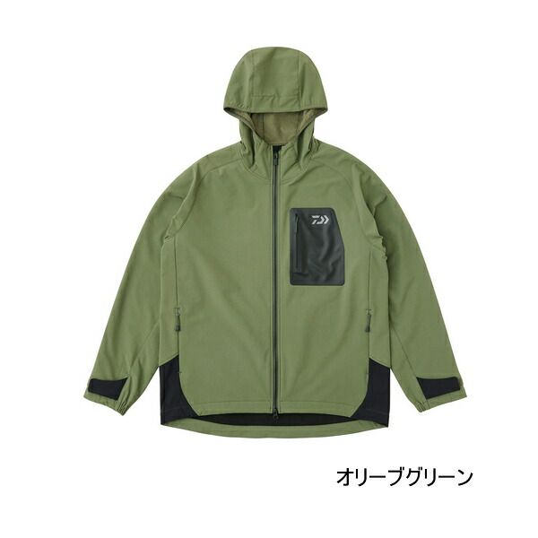 ≪ 25年9月新商品 ≫ ダイワ ストームフリース TM ウィンドブロックジャケット DJ-9325 オリーブグリーン XLサイズ