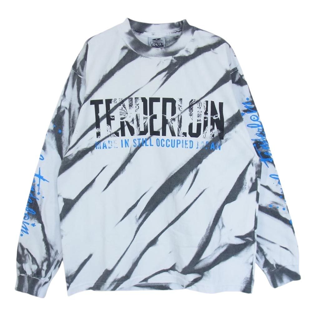 テンダーロイン 本店限定TEE L/S CS 「Lサイズ」【新品】 TENDERLOIN テンダーロイン 本店限定 TEE L/S ACID QB タイダイ ロゴ