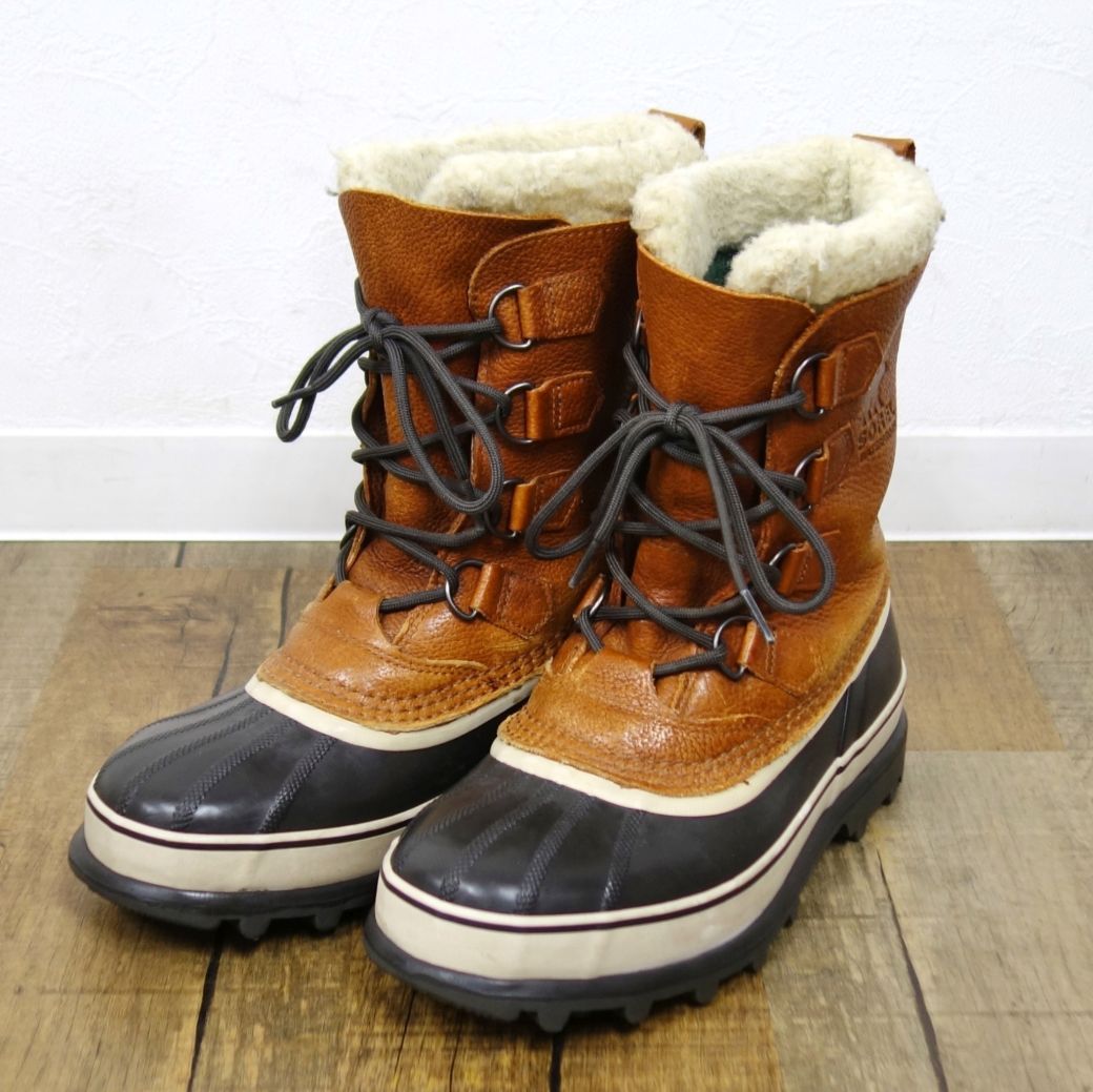 未使用 ソレル SOREL CARIBOU WOOL カリブー ウール NM1481 25cm