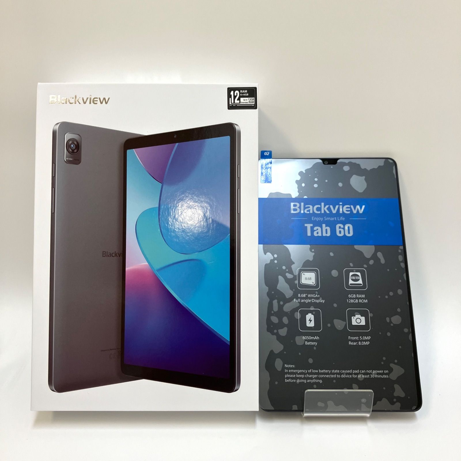 ＊Black view＊美品 開封済 tab60 アンドロイドタブレット Black view＊美品✨開封済み 未使用品 付属品有 tab60 ブラック