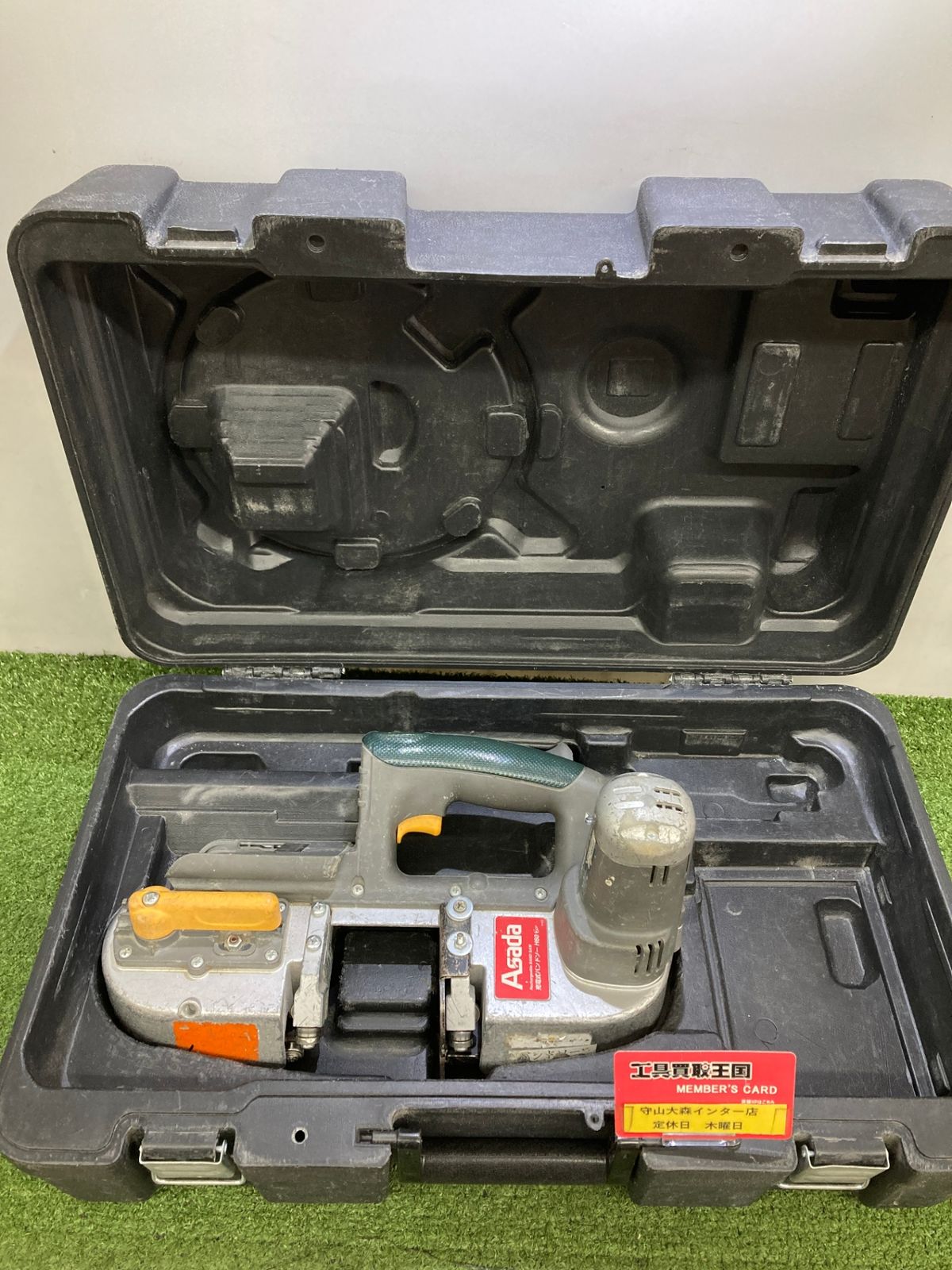 品 0921 ASADA アサダ 18v充電式バンドソー H-60Eco ITD40I3TRBHS