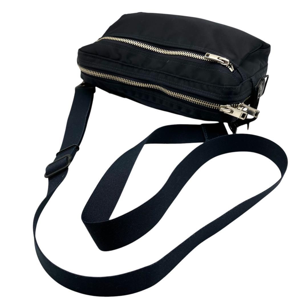 良品 1924 PORTER LIFT ショルダーバッグ ナイロン ネイビー