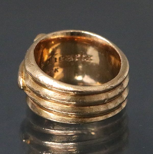 銀座店 クロムハーツ SALE インボイス 22K ダガーリング 87520 - メルカリ