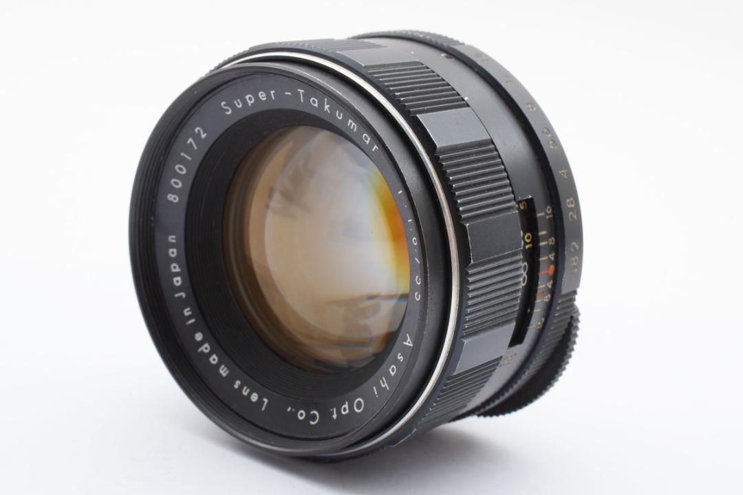 ☆前期型☆ Super Takumar 55mm F1.8 フード付 SO197 ☆前期型☆ Super Takumar 55mm F1.8 フード付 SO197 - メルカリ
