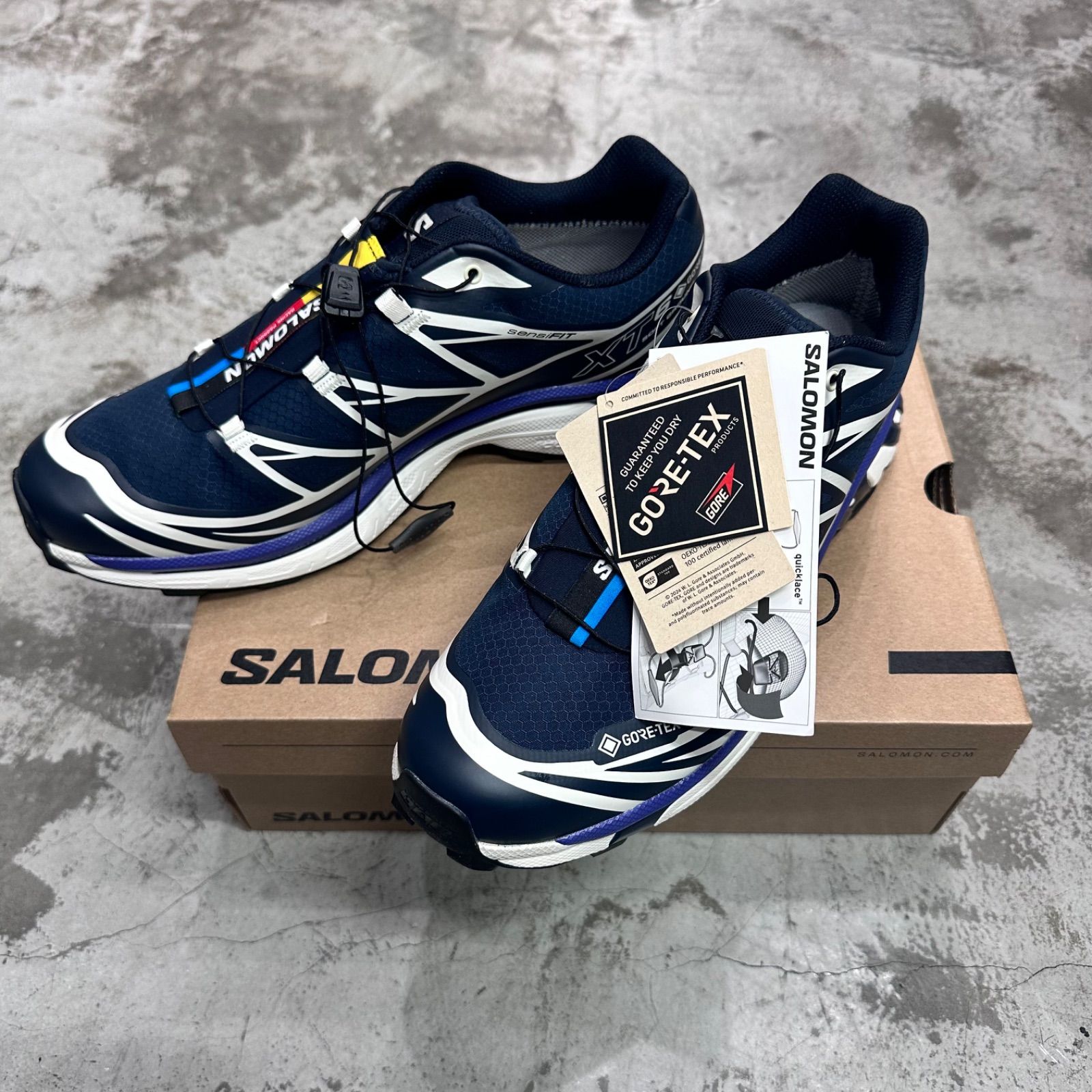 未使用品 SALOMON XT-6 GTX ローカットスニーカー ハイテク