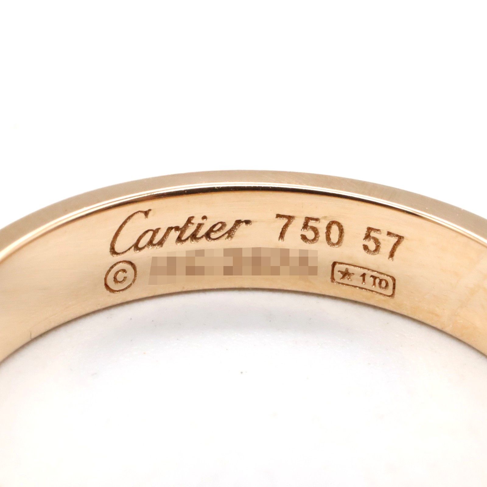 カルティエ CARTIER リング・指輪 ミニラブリング K18PG（ピンク  