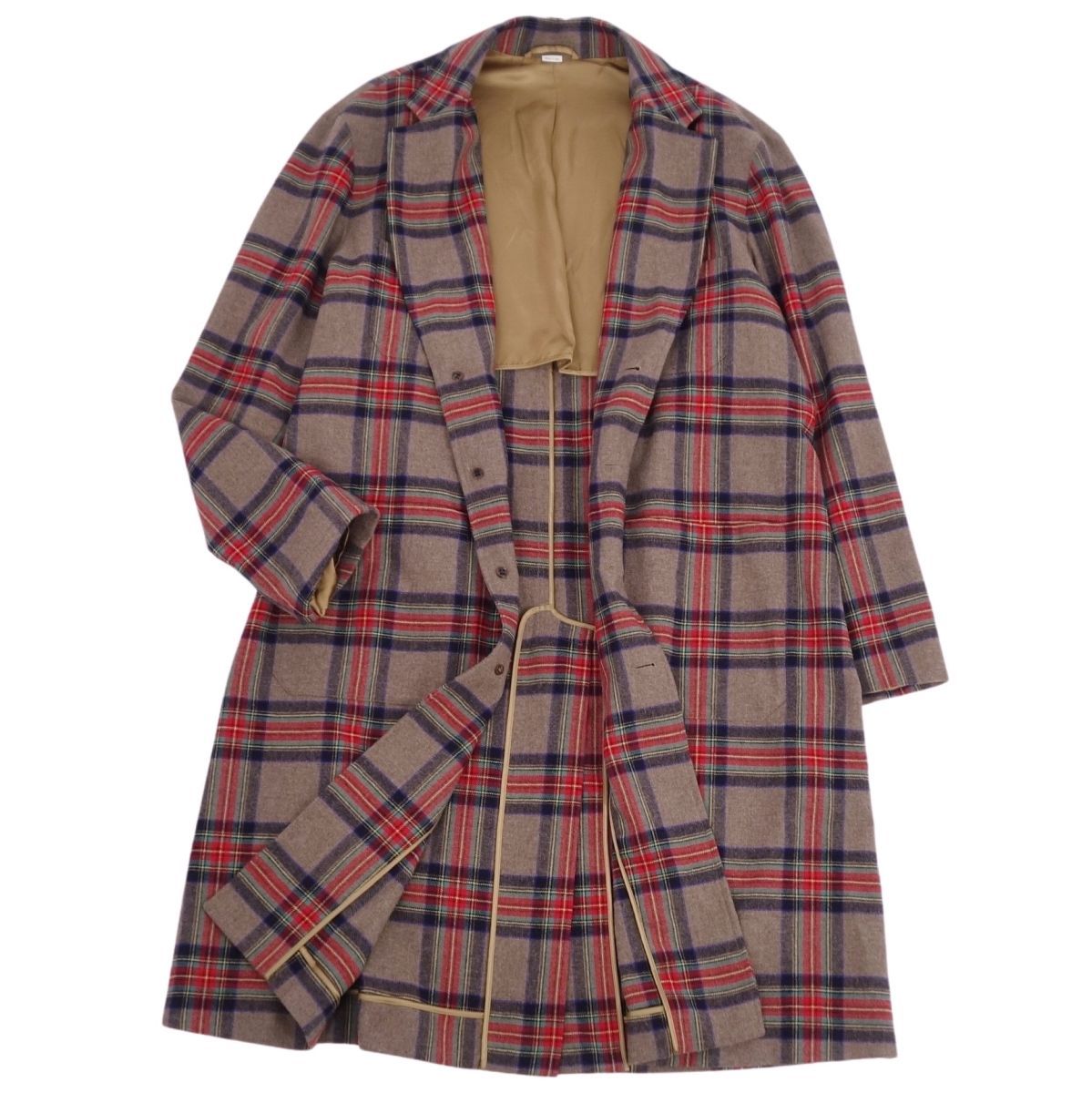 専用出品　GUCCI チェック柄 チェスターコート 美品 グッチ GUCCI コート チェスターコート ロングコート