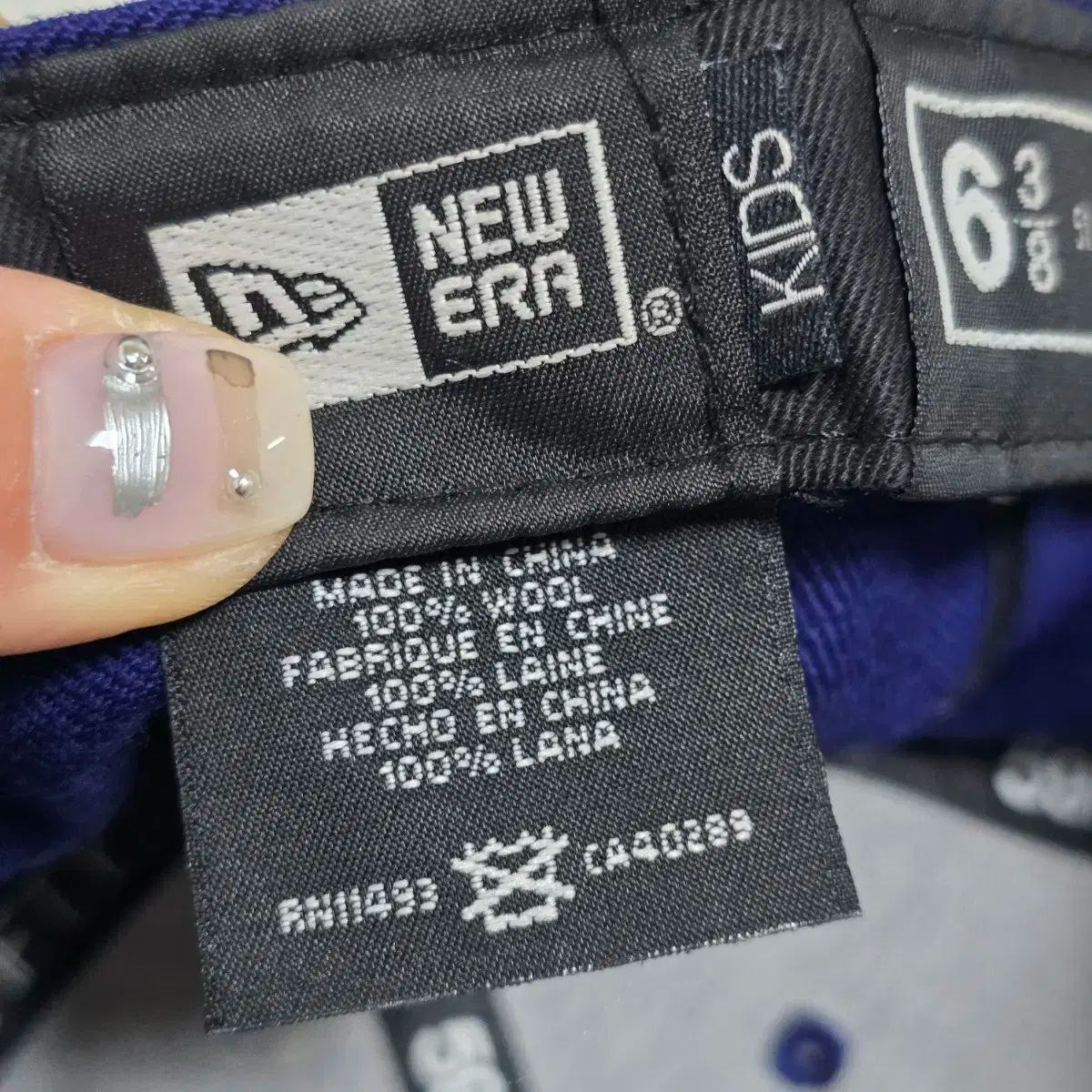 NEW ERA ニューエラ キッズ FILA フィラ ネイビー スナップバック 帽子 51 1cm 0730 キッズ キャップ FILA fila ロゴキャップ Logo