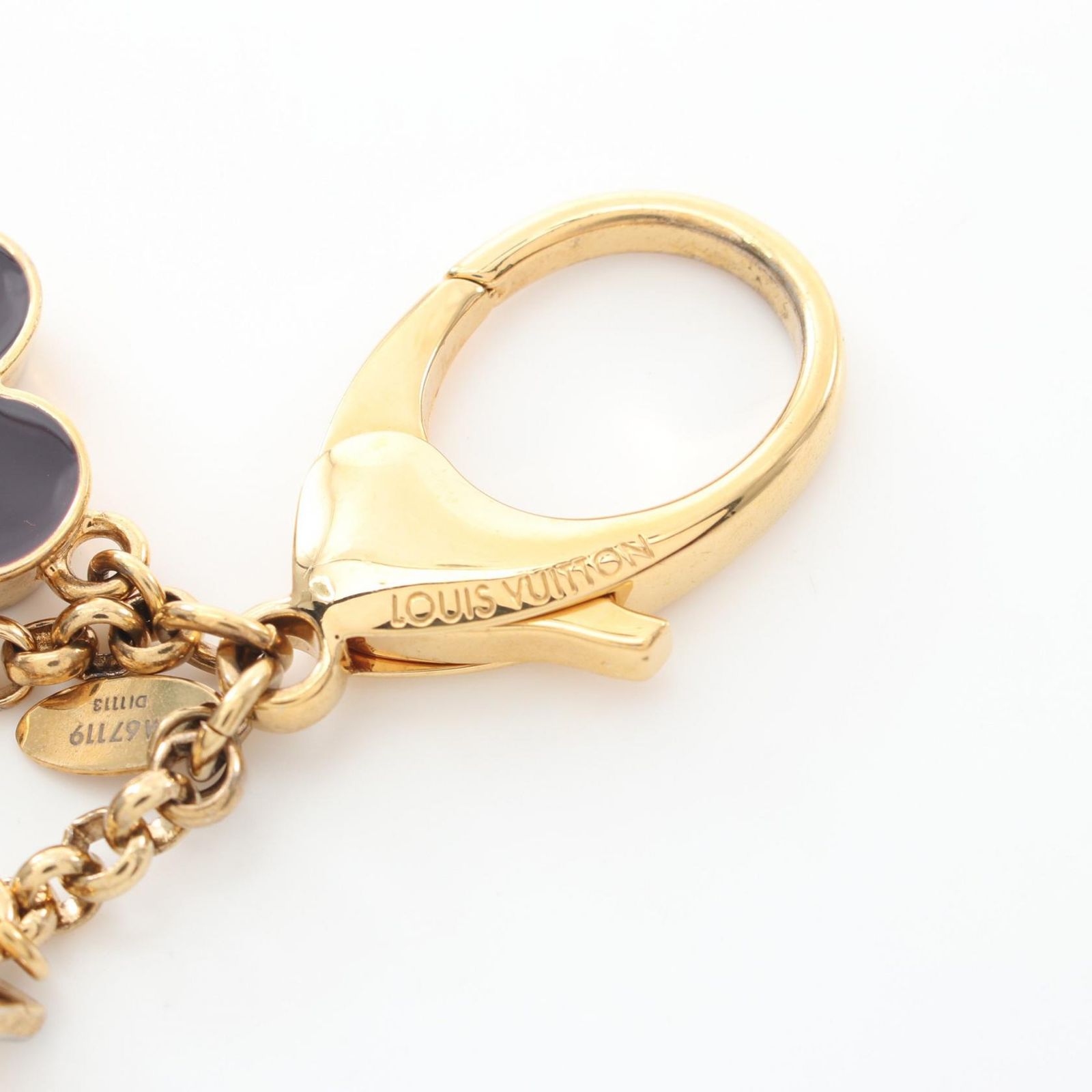LOUIS VUITTON フルール ドゥ モノグラム キーホルダー チャーム ルイ
