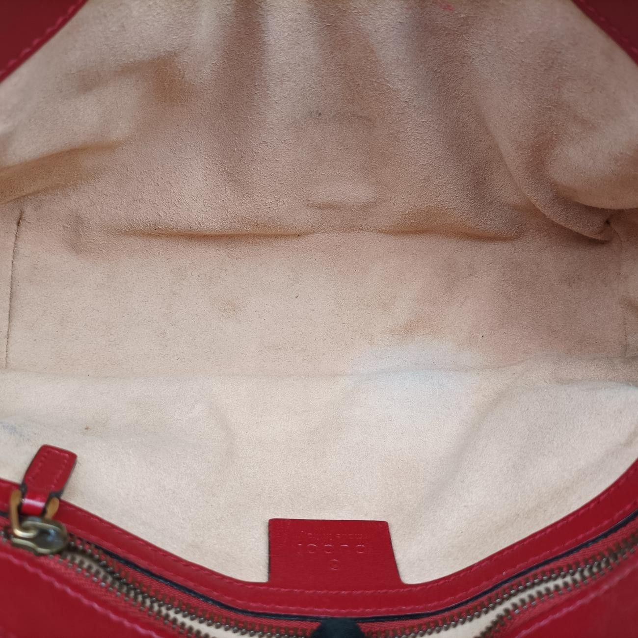 グッチGucciGGマーモントブラック×レッドレザー443497G029515359