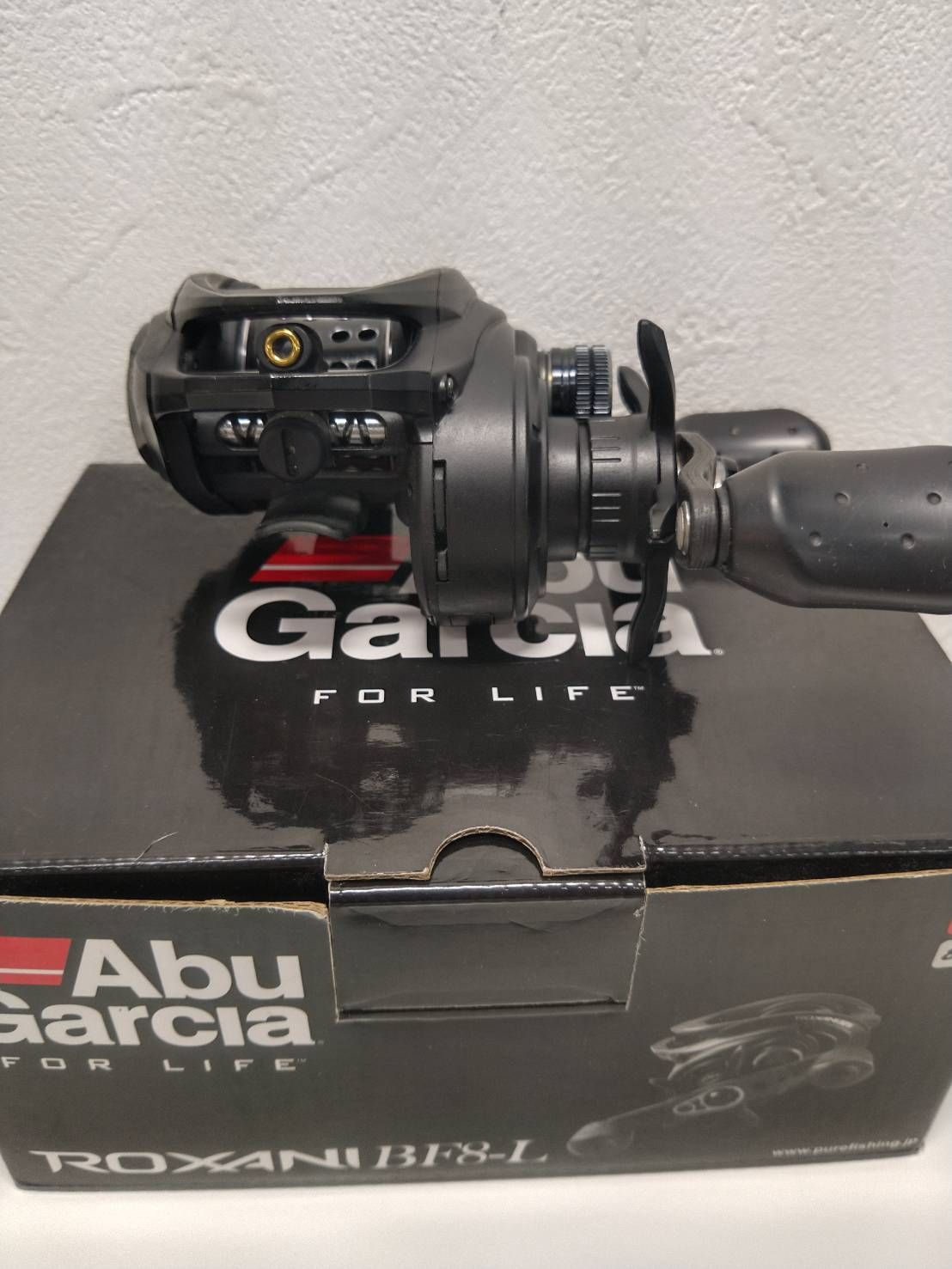 ＡＢＵ ロキサーニ ＢＦ８－Ｌ バス ベイト フィネス リール 左巻 レフト ＬＥＦＴ ０８