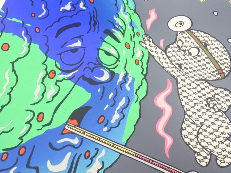 絵画/タペストリー GUCCI - Helping Hand  GUCCI ghost Trouble Andrew GUCCI ghost グッチゴースト Trouble Andrew トレヴァー