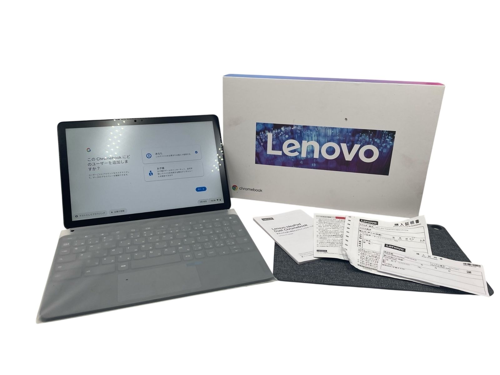 □ Chrome Lenovo IdeaPad Duet Chromebook レノボ クローム □ Chrome Lenovo IdeaPad Duet Chromebook レノボ クローム