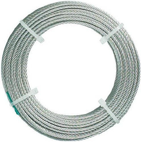 2営業日で発送 TRUSCO トラスコ中山 TRUSCO ステンレスワイヤロープ ナイロン被覆 Φ1.0 1.5 mmX50 CWC1S50