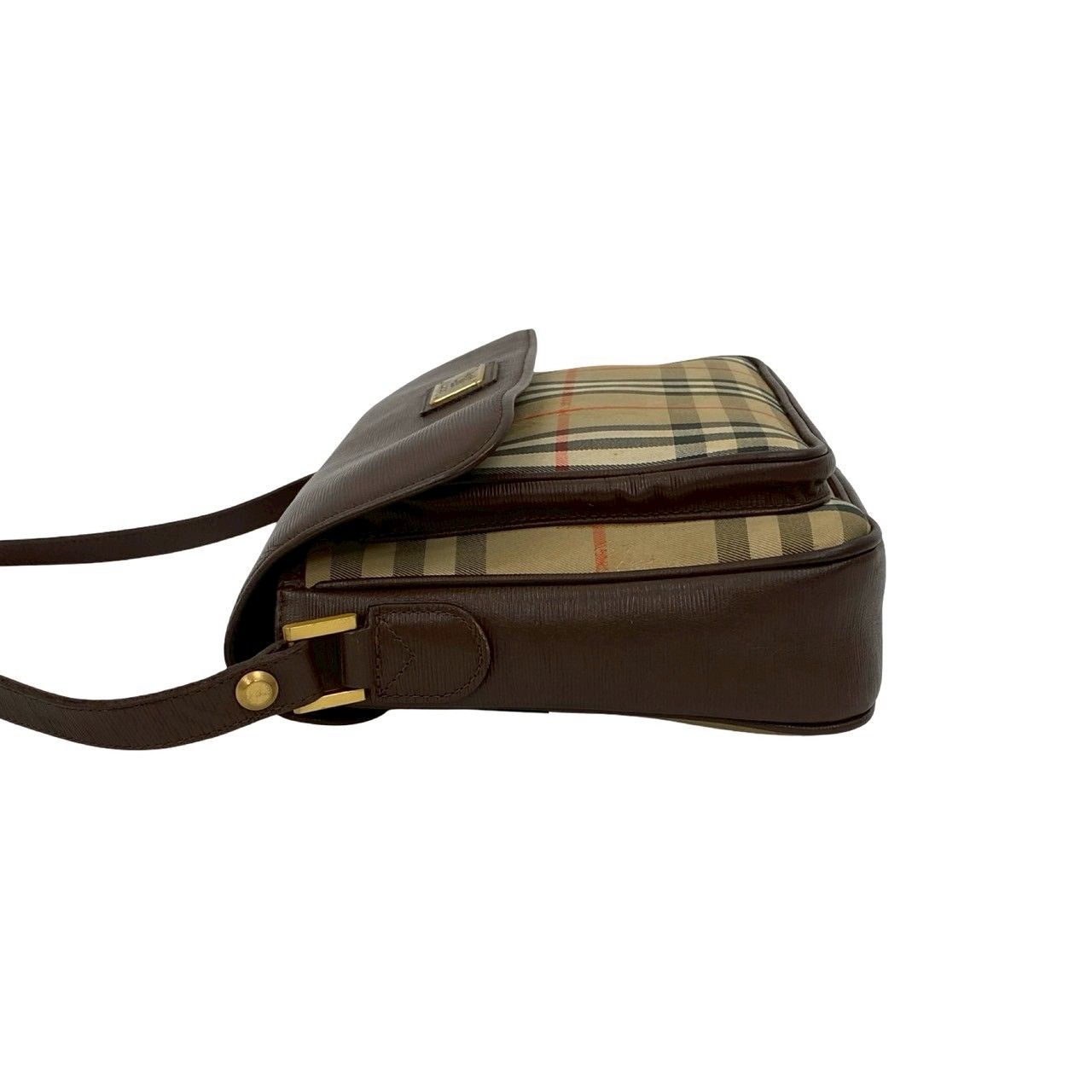 極美品　BURBERRYS　旧ロゴ　トート　肩掛け　ノバチェック　シャドーホース 美品】BURBERRY トートバッグ ノバチェック シャドーホース