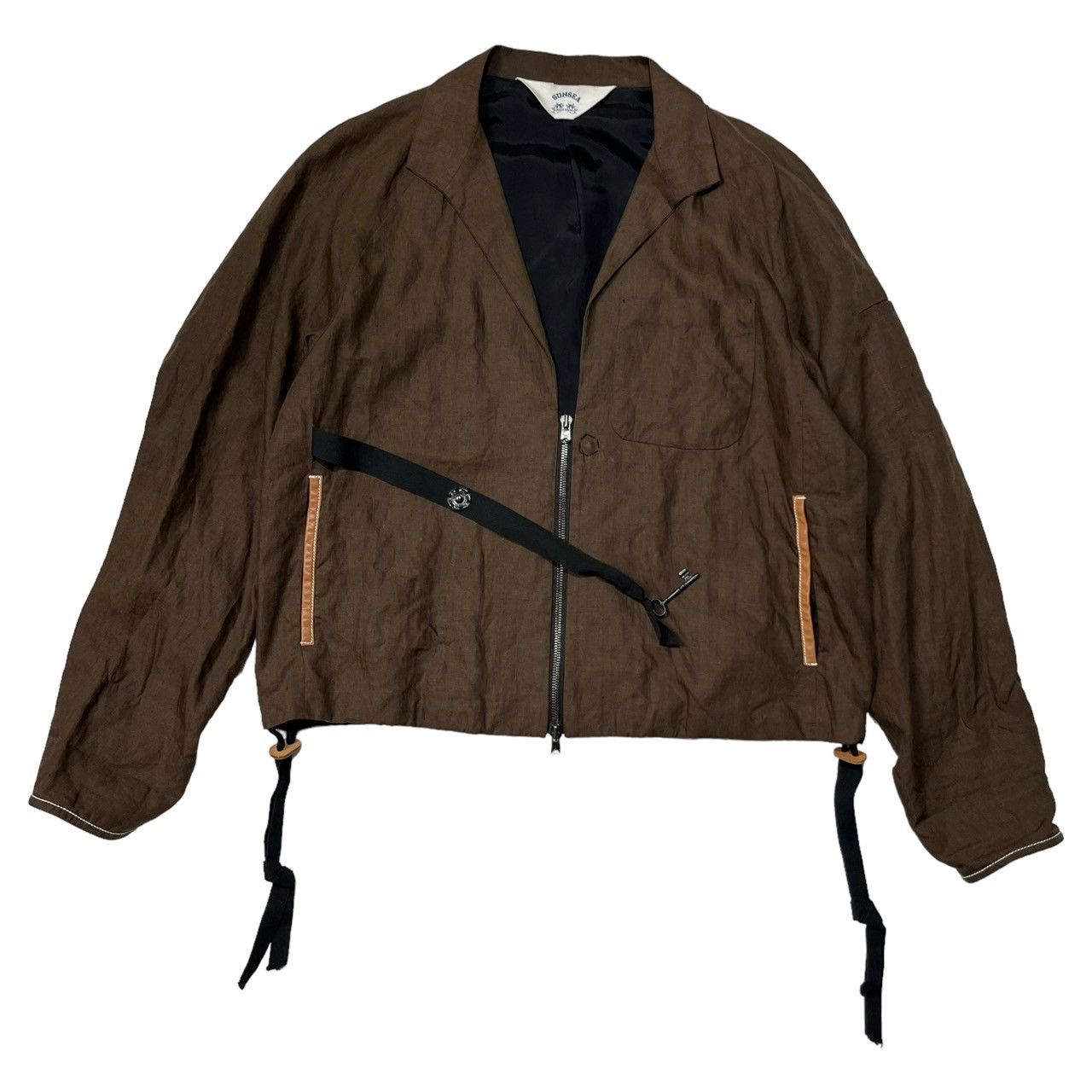【オープニング大セール】 19SS SUNSEA(サンシー) LINEN ブルゾン リネン BLOUSON ジャケット・アウター