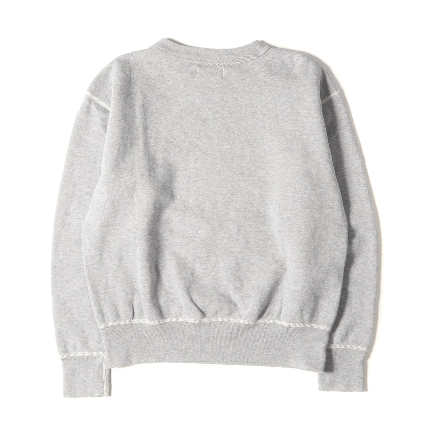 リアルマッコイ　グレー スウェットシャツ Mサイズ リアルマッコイグレー スウェットシャツ Mサイズ