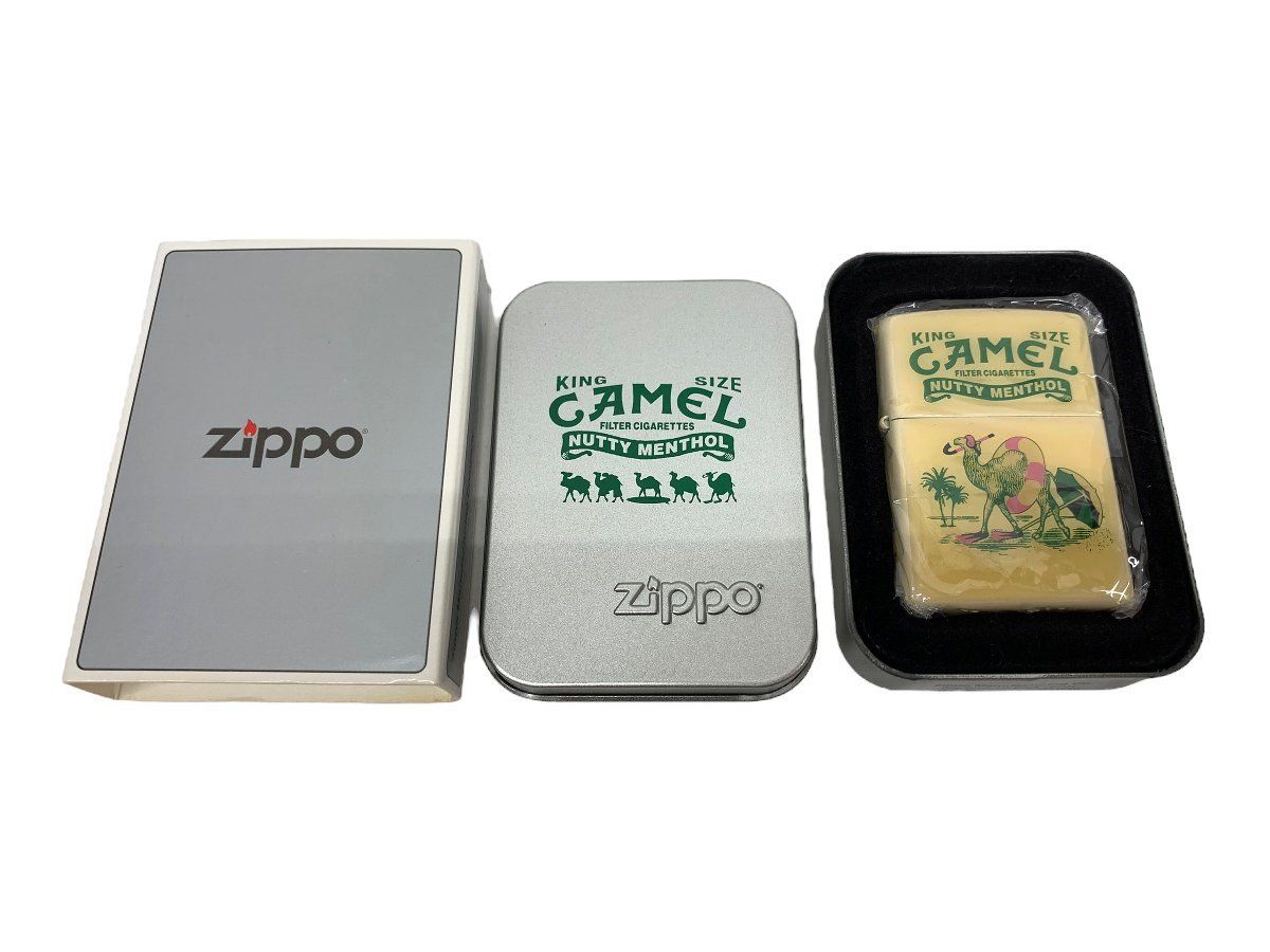 非売品 CAMEL NUTTY MENTHOL ZIPPO ライター-