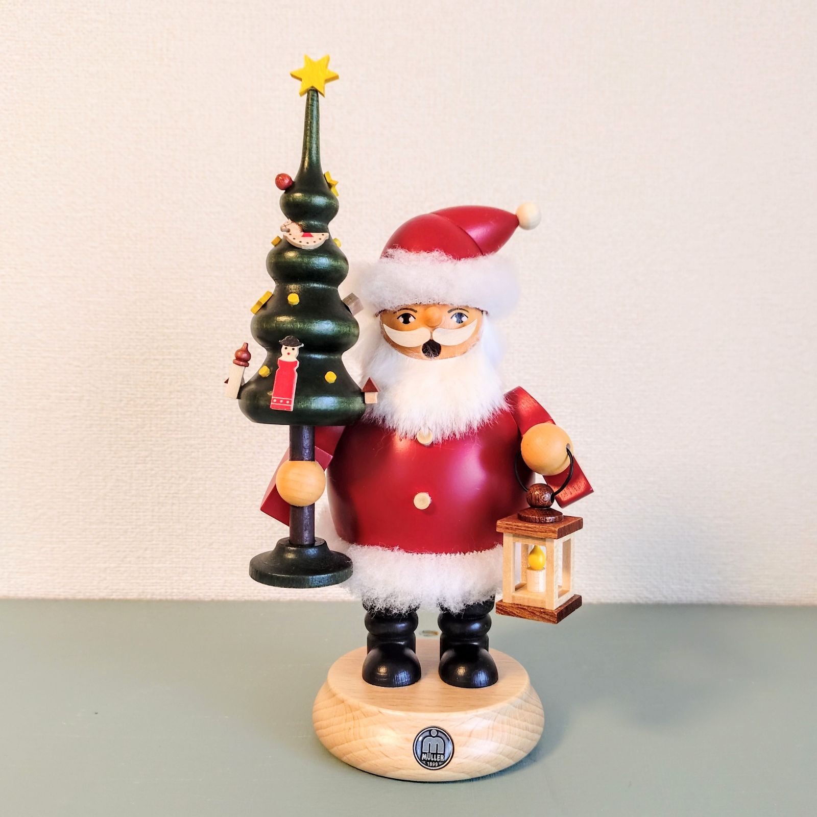 ドイツ　エミールヒェルビッヒ　木製ミニチュア　サンタクロース ドイツ エミールヒェルビッヒ 木製ミニチュア サンタクロース ドイツ