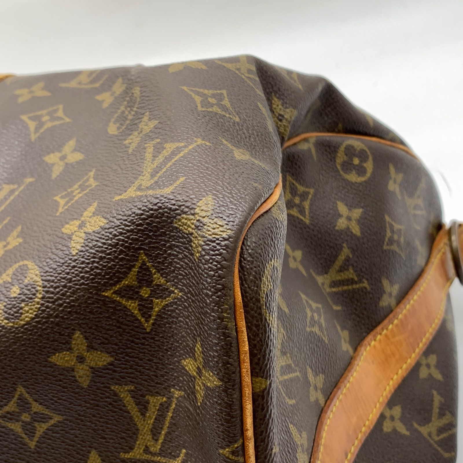 美品　Louis Vuitton モノグラム ボストンバッグ お買い得】Louis Vuitton ボストンバッグ モノグラム柄 - メルカリ