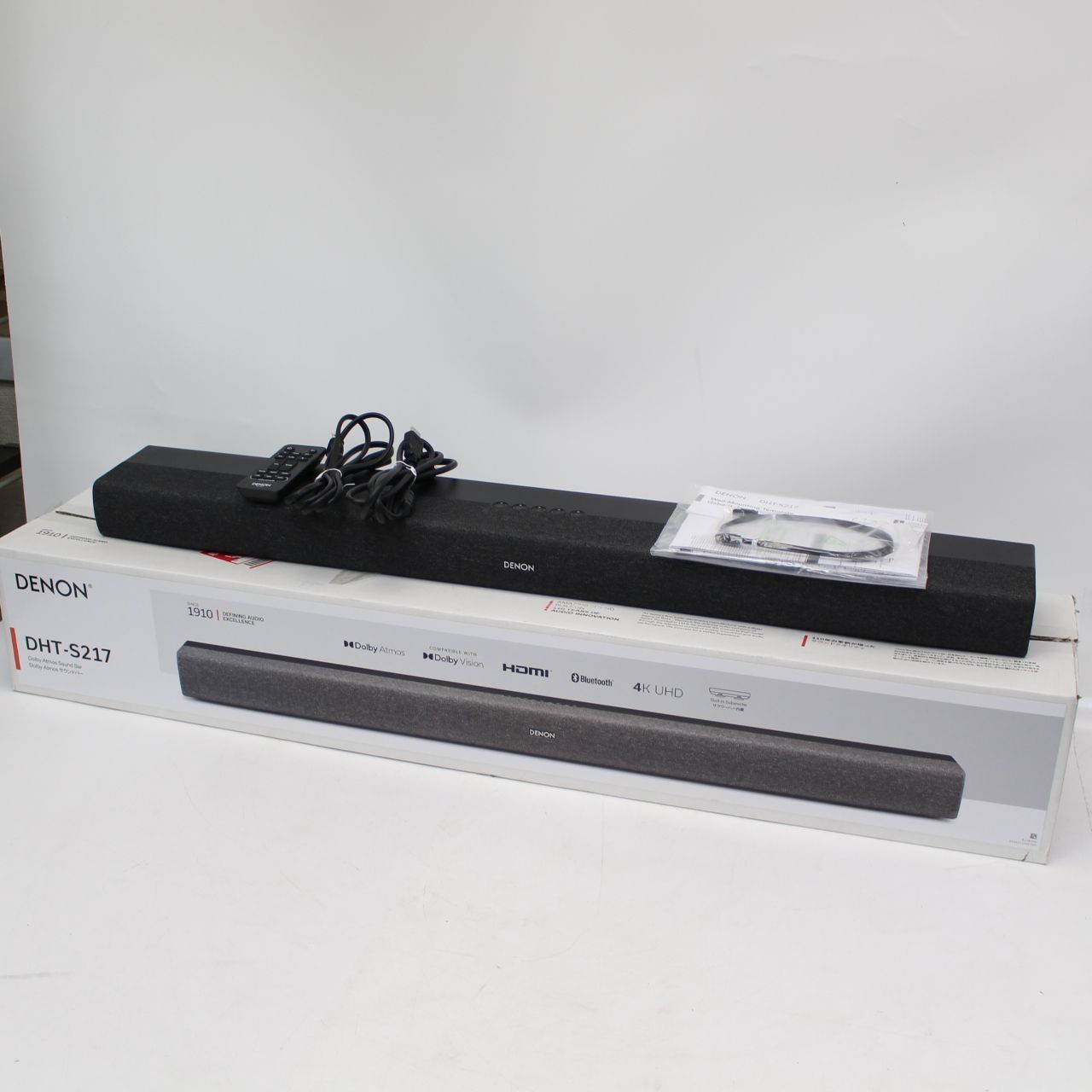 DENON DHT-S217 サウンドバー　2022年製 美品 DHT-S217 - デュアルサブウーハー内蔵サウンドバー | Denon - 日本