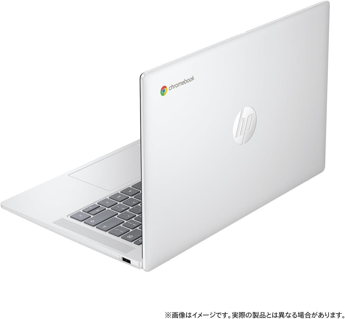 HP Chromebook 14a モデル インテル Intel N100プロセッサー 4GBメモリ 64GBeMMC Wi-Fi6E デュアルスピーカー 日本語配列 バックライトキーボード 92万画素Webカメラ グレイシャーシルバー
