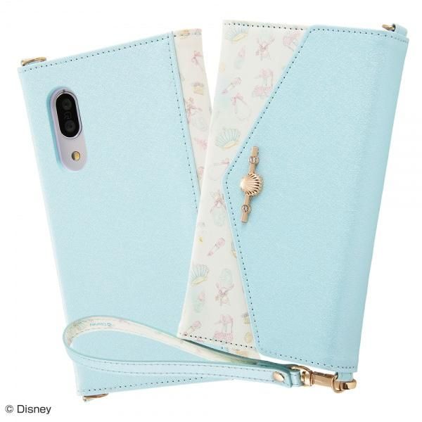 【新品・2営業日で発送】レイ・アウト AQUOS sense3／lite／basic／S7プリンセス／チャームストラップ／アリエル(RS-DAQSE3MLC4／AR)