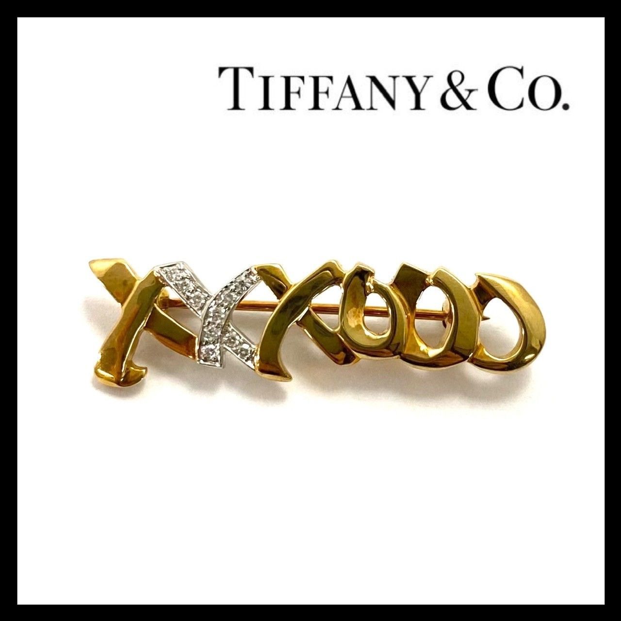 TIFFANY&Co ティファニー Paloma Picasso パロマピカソ 18K ブローチ