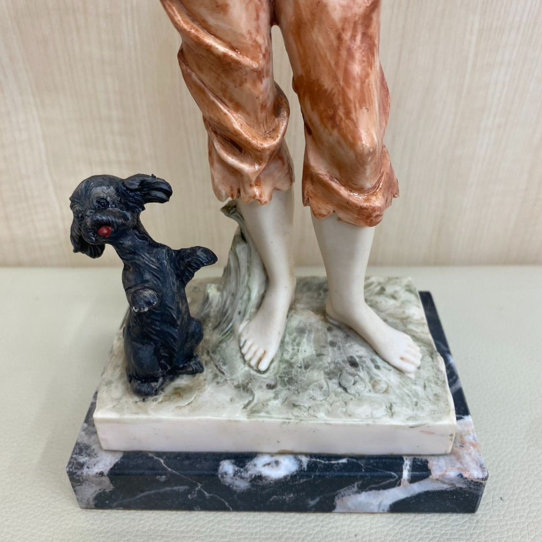 ✨イタリア製✨】GENUINE CARRARA 陶器 人形 男性 陶器