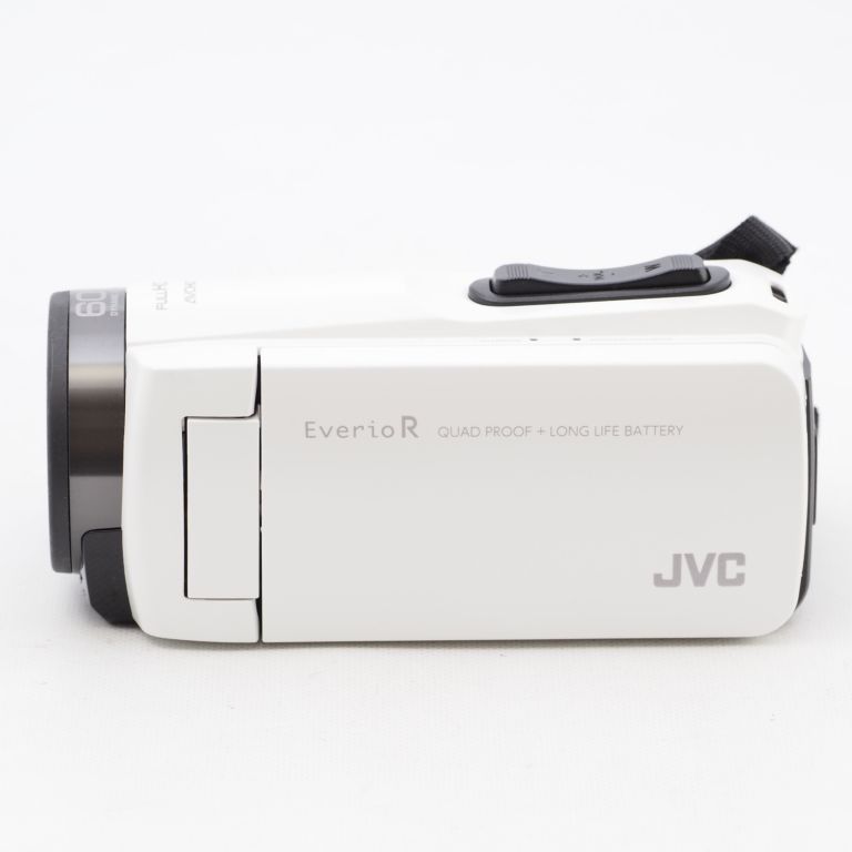 JVCKENWOOD JVC ビデオカメラ Everio R 防水 防塵 32GB シャインホワイト GZ-R470-W - カメラ