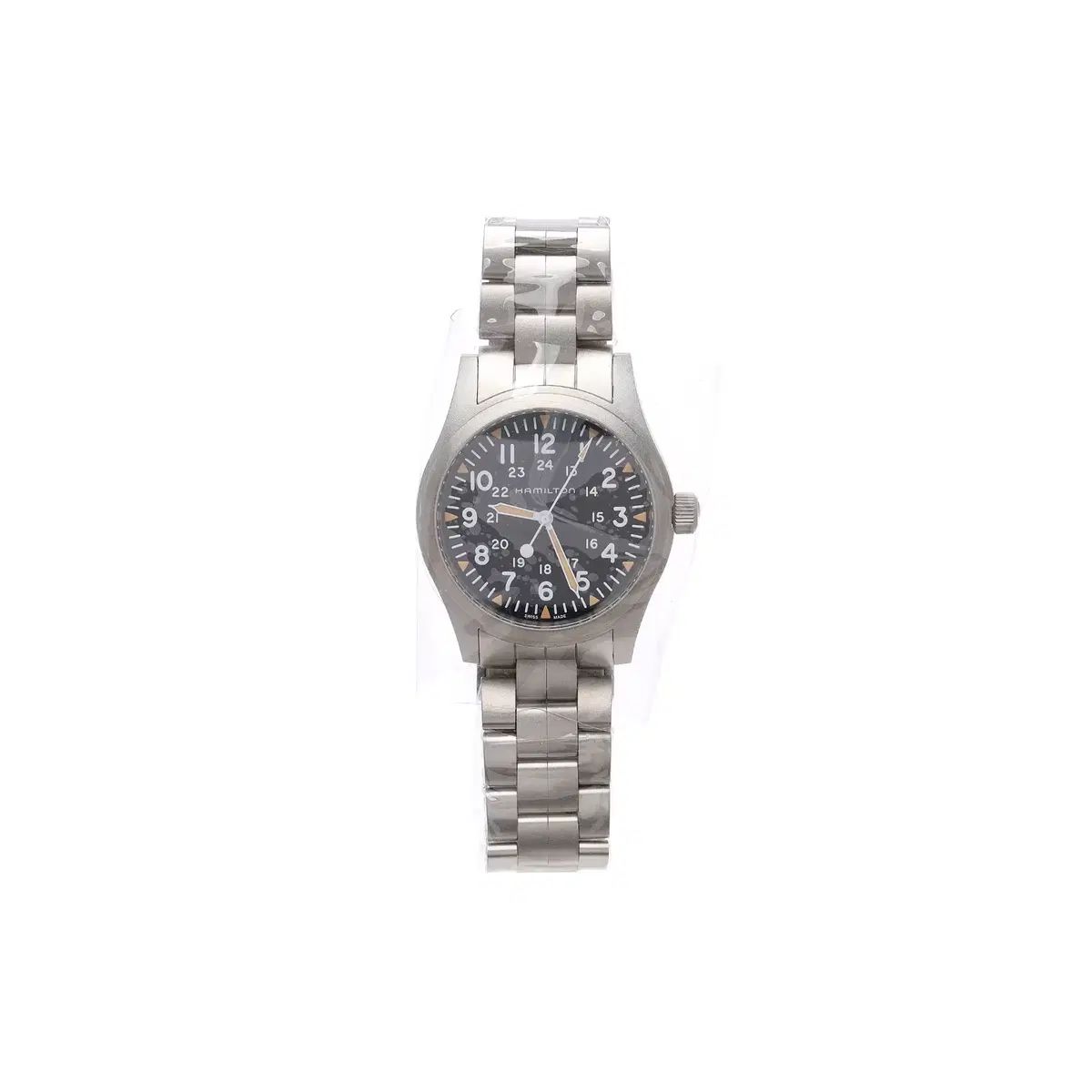 HAMILTON ハミルトン カーキフィールド ボルトン メカ ブラックダイヤル ー 42mm