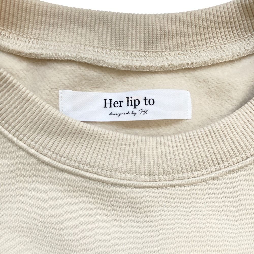 美品 24AW Her lip to ハーリップトゥ Cherish Oversized