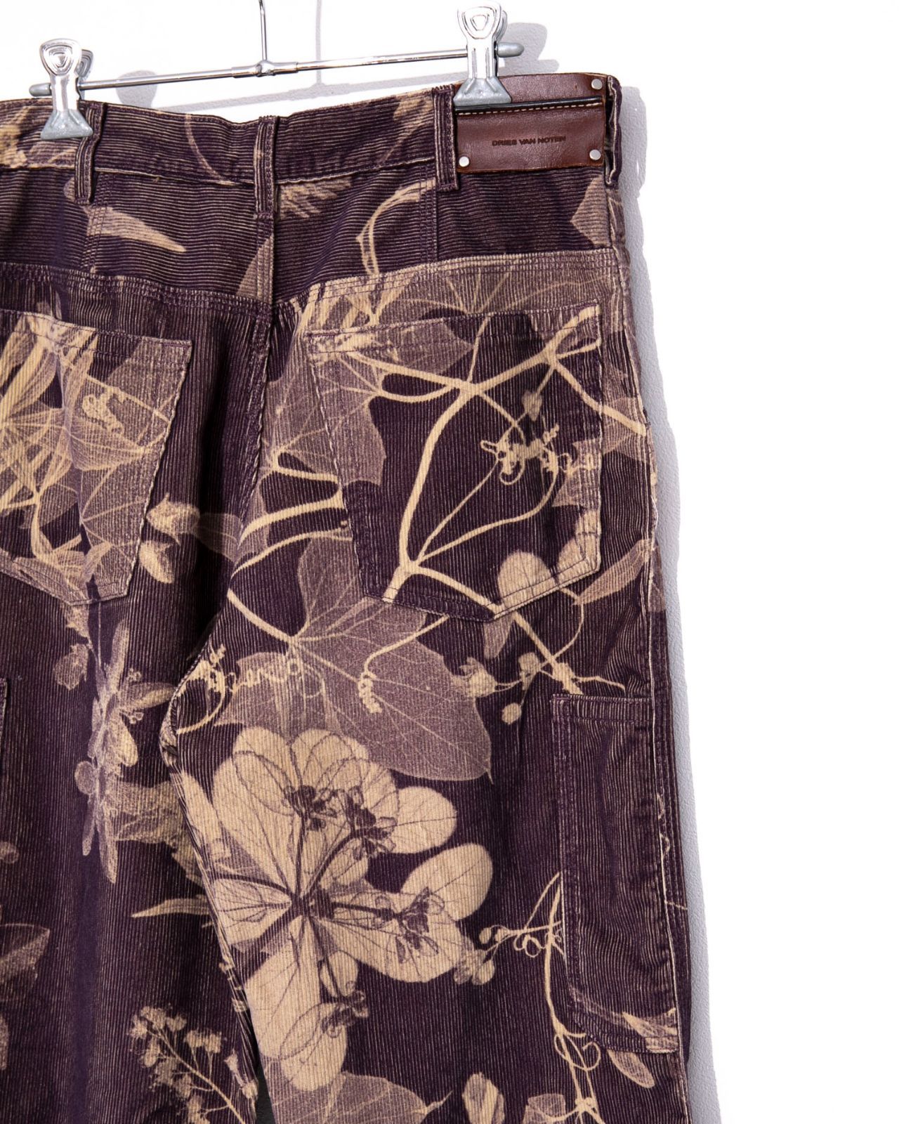 Dries Van Noten ドリスヴァンノッテン 花柄コーデュロイパンツ - メルカリ