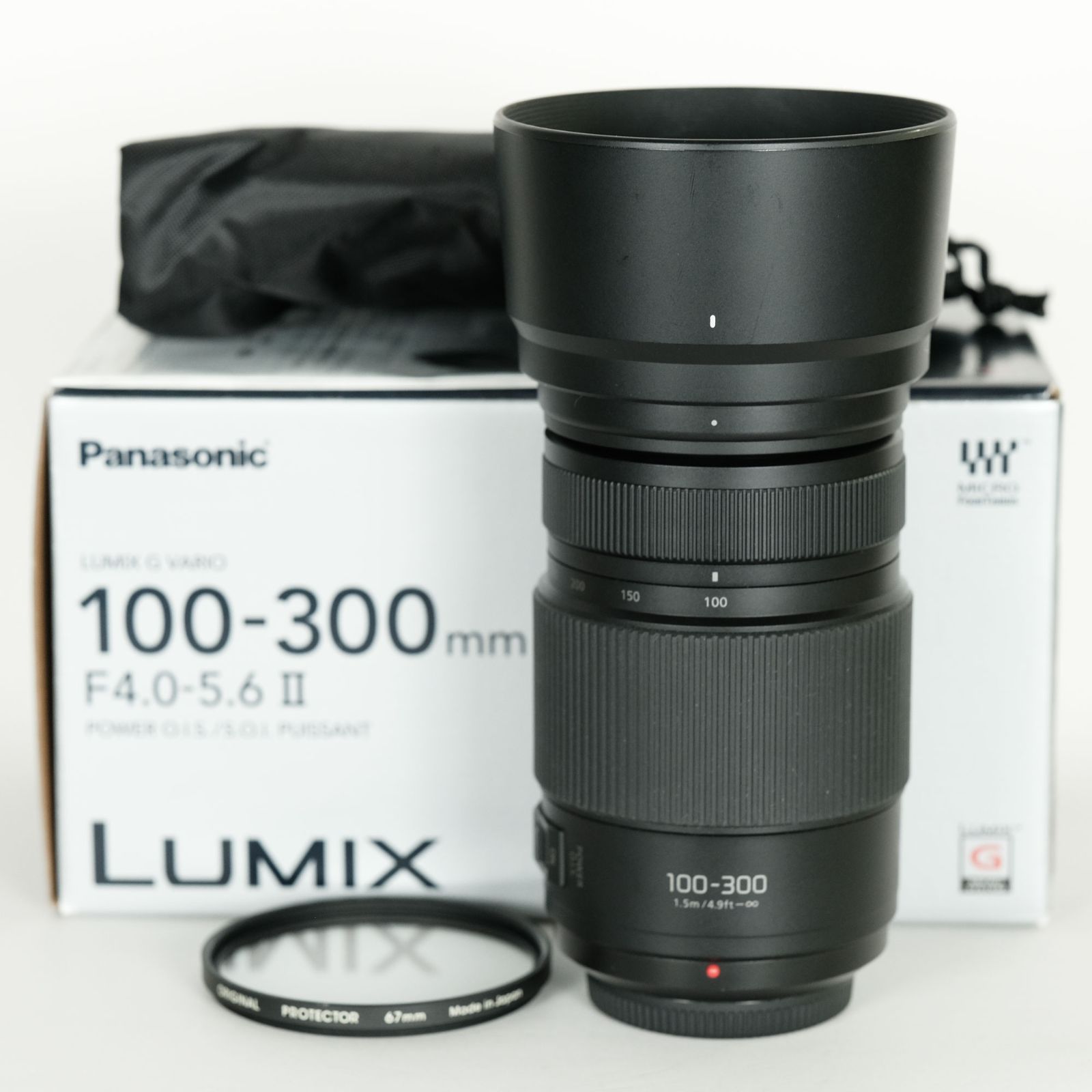美品] Panasonic LUMIX G VARIO 100-300mm / F4.0-5.6 II