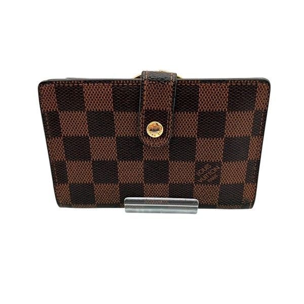 ルイヴィトン Louis Vuitton ダミエ ポルト フォイユ ヴィエノワ N61674 2つ折り財布 ユニセックス