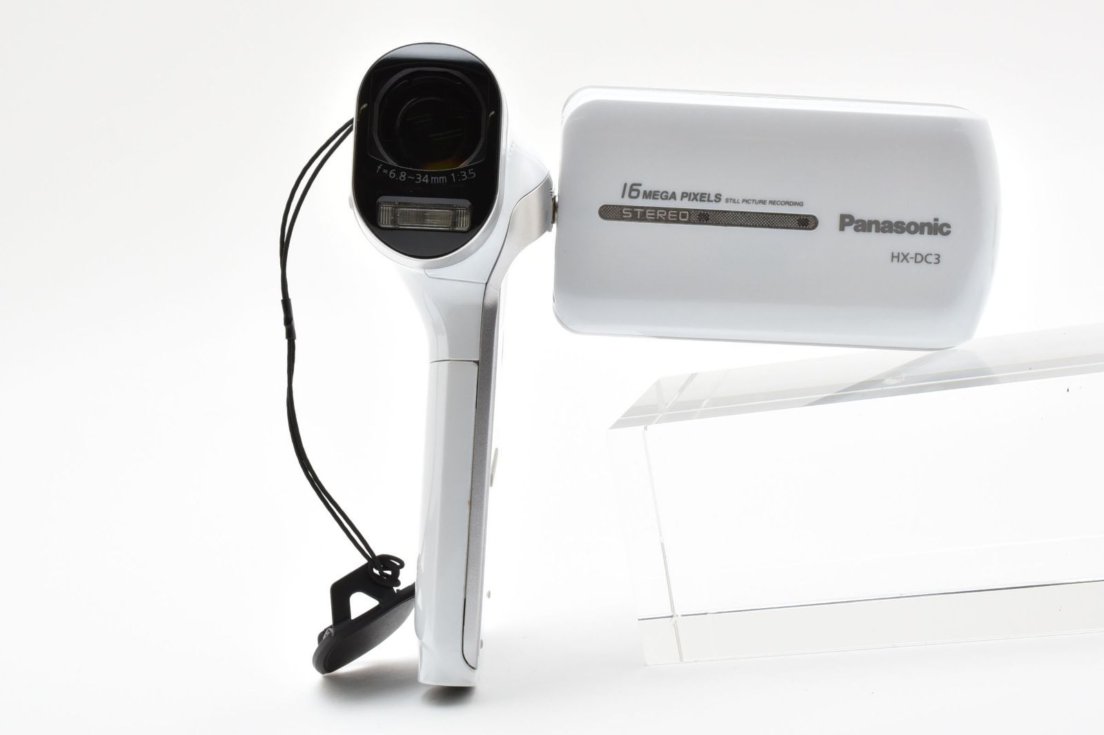 パナソニック デジタルムービーカメラ ホワイト HX-DC3-W 美品