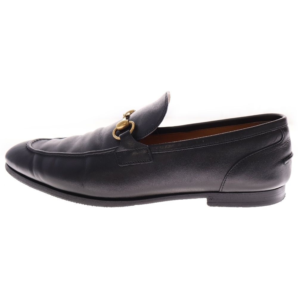 GUCCI グッチ ホースビット レザー ローファー ブラック 36 1/2