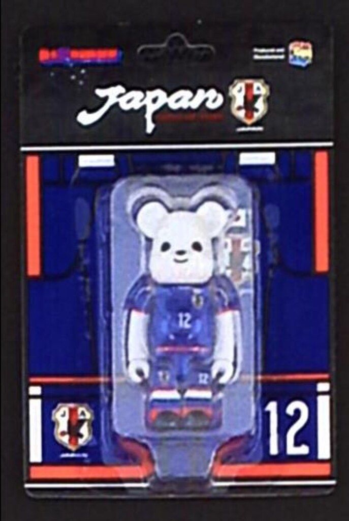 MEDICOMTOY BE@RBRICK JAPAN NATIONAL TEAM/ファミリーマート 100%