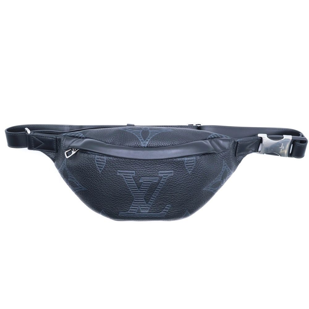 LOUIS VUITTON ルイヴィトン ディスカバリー バムバック ブラック レザー ボディバッグ RFID M57289