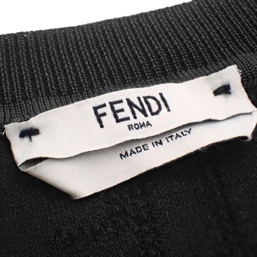 FENDI(フェンディ) ビスコース セーター トップス ズッカ柄 半袖