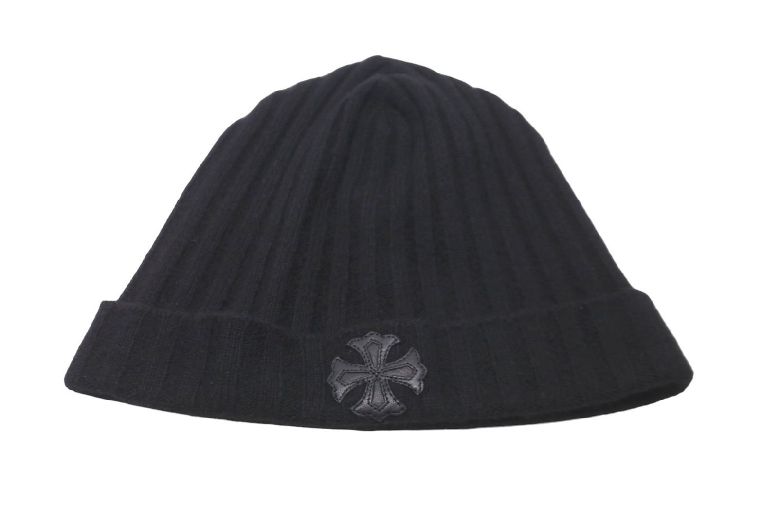 極美品 CHROME HEARTS クロムハーツ CH プラス ニットキャップ