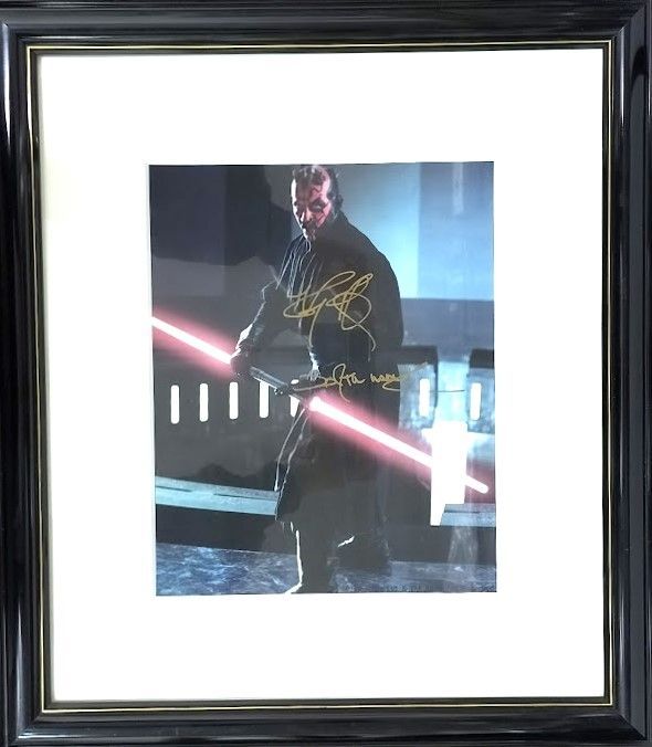 スターウォーズ STAR WARS ダースモール サイン 額縁 ポートレイト