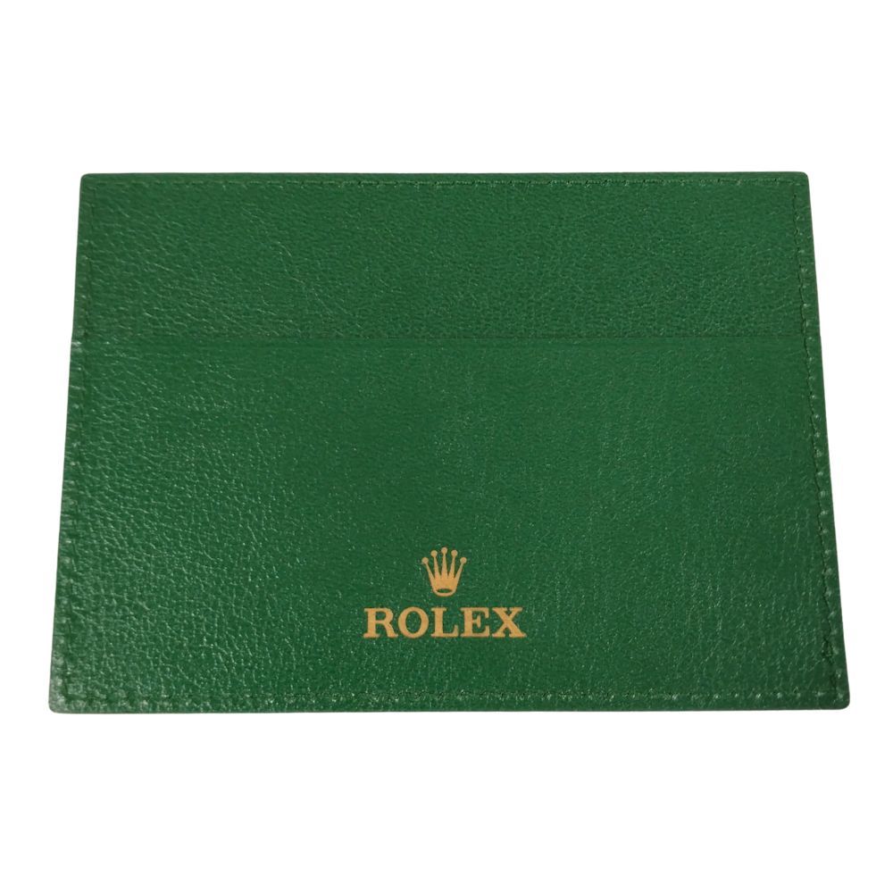 ROLEX ロレックス 5点セット カードケース グリーン 正規品
