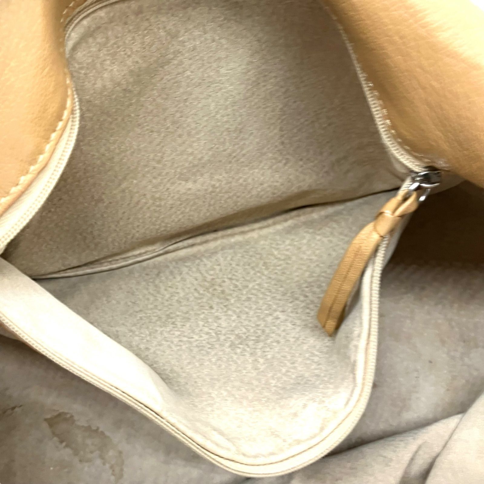 本革 トートバッグ イントレチャート レザー ベージュ系 1381