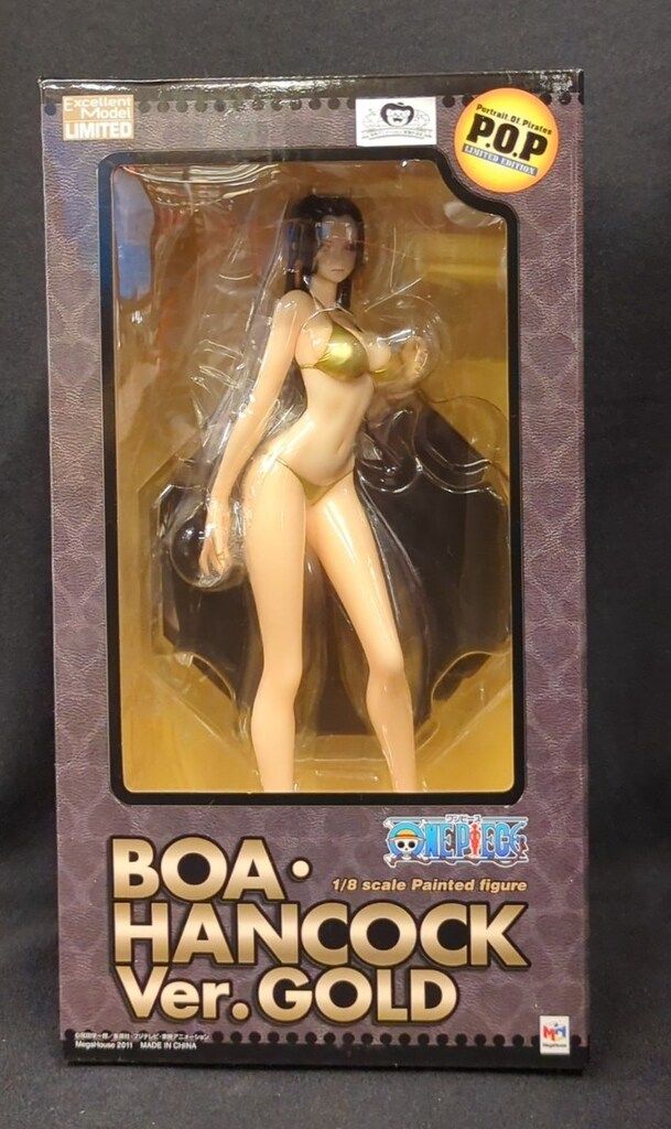 メガハウス P.O.P LIMITED EDITION ハンコックverゴールド(金水着)